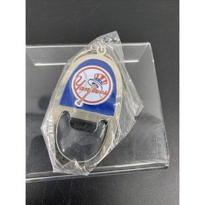 New York Yankees Bud Light Bottle Opener Key Chain NWT MLB (K57)